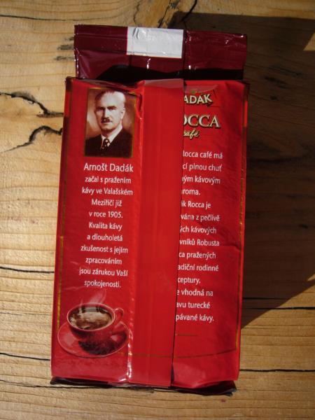 Dadák - Rocca 125g - zadní strana